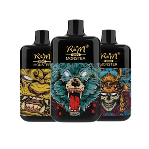 Puff RandM Monster 6000 Vape Jetable (Boîte de 10)
