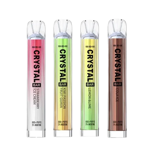 Puff SKE Crystal Bar 600 Vape Jetable (Boîte de 10)