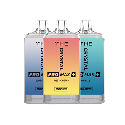 Puff Crystal Pro Max + 10000 Vape Jetable (Boîte de 10)