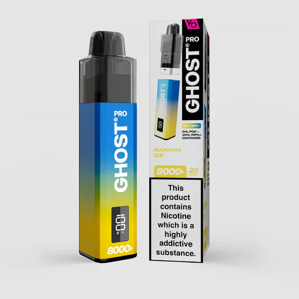 Ghost Pro 8000 Prefilled Pod Kit - 20mg