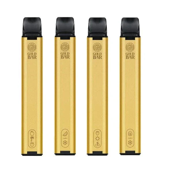 Gold Bar 600 Vape Jetable (Boîte de 10)